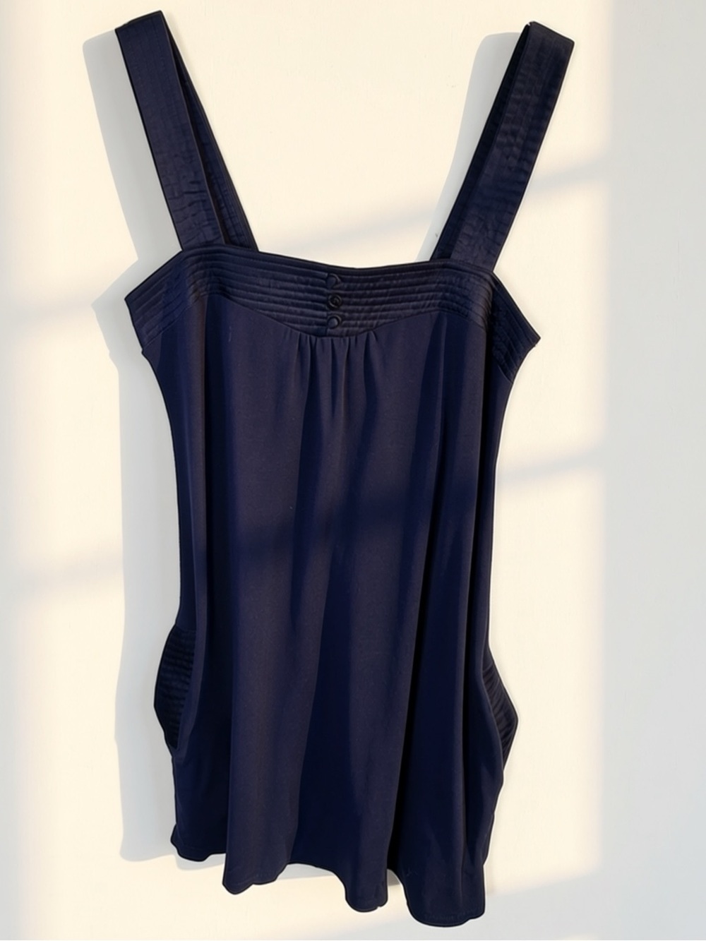 Vintage Y2K Aritzia Talula Navy Mini Babydoll Dress | Size Small - Picture 2 of 6